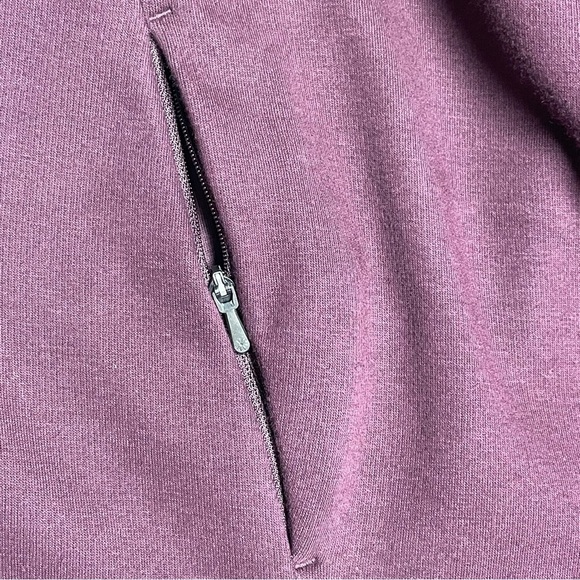 Athleta Burgundy Cozy Karma Twist Neck Sweatshirt Size XXS - Picture 9 of 16